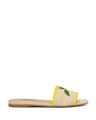 Arteana Tutti Frutti Flat Slide in Limone at Nordstrom, Size 38