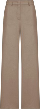 Giorgio Armani TAILORED LINEN TROUSERS - Giorgio Armani - Woman