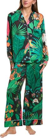 Karen Mabon 2Pc Long Sleeve Pajama Set