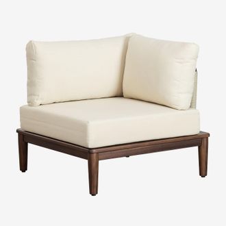 Sklum Sklum - M&oacute;dulo Esquinero Para Sof&aacute; Modular En Acacia Giulia
