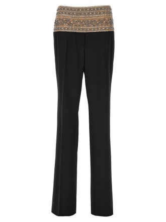 Stella McCartney Black Wool Dress Womens Pants