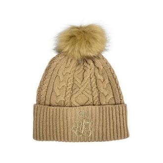 Ralph Lauren Cappello - Dames - Hoeden - Bruin - ONE Size - Katoen - Accessoires