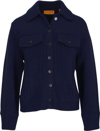 Guest In Residence Giacca con bottoni - Blu