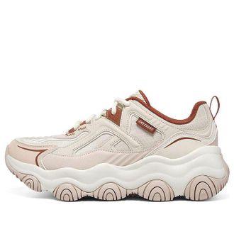 Skechers (WMNS) Skechers Dlites 1.0 Sneakers Beige Pink 896265-NTBR