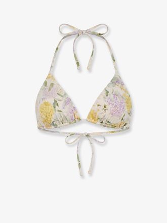 MC2 Saint Barth Top Bikini Leah con stampa Lemony Flower - MC2 SAINT BARTH - gender_Woman