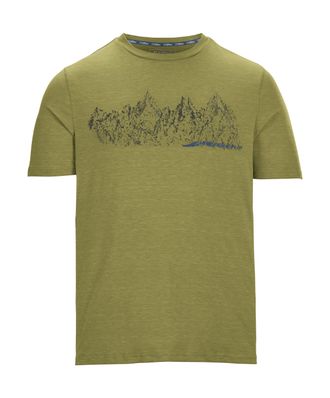 Killtec T-Shirt KILLTEC MN TSHRT C, Herren, Gr. 4XL, gr&uuml;n (kiwi), Obermaterial: 92% Polyester, 8% Elasthan, Rundhals, Shirts T-Shirt, Schnelltrocknendes Herre