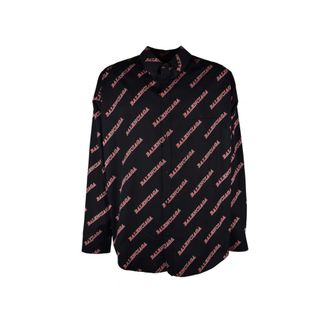 Balenciaga Hombre, Camisas, Negro, Talla: L