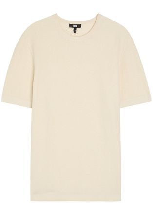 Paige Brimmer Waffle T-shirt - Ecru - Xxl