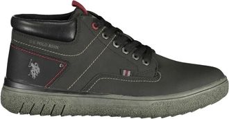 U.S.Polo Association Lace-Up Boot - Heren - Sneakers - Zwart - 42 EU - Schoenen
