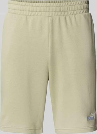 Puma Sweatshorts mit elastischem Bund in Hellgruen, Größe XXL