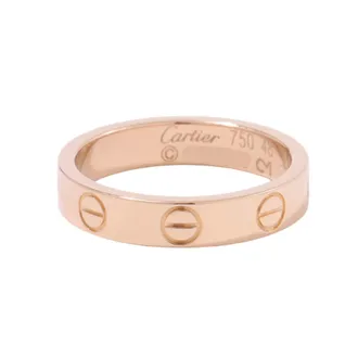 Cartier Pink Gold Pink Gold (18K) Band Ring (Pre-Owned)