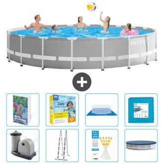Intex Piscina Prism Frame Redonda - 610x132 Cm - 9-piezas S566