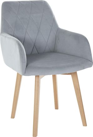 HOME AFFAIRE Armlehnstuhl »Brest« (Set) 2 Stk.Sitz und Rücken gepolstert, Rautensteppung im Rueckenlehne