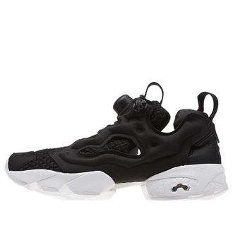 Reebok (WMNS) Reebok Instapump Fury Woven Running Shoes Black/White CM9791