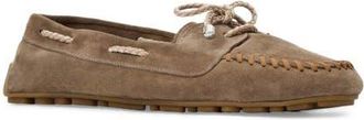 Aquatalia Qually Weatherproof Loafer in Taupe Suede at Nordstrom, Size 10.5