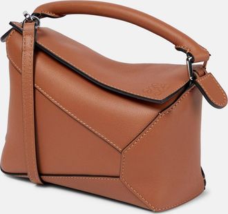Loewe Puzzle Edge Mini leather tote bag