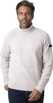 Roberto Ricci Design Turtleneck Trui - Heren - Coltruien - Wit - 2XL - Truien & Vesten