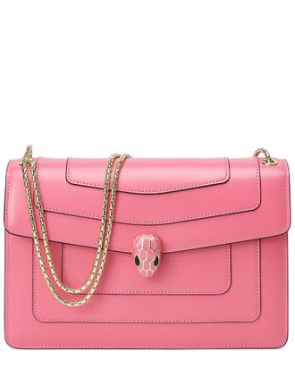 Tiffany & Fred Smooth Leather Foldover Shoulder Bag