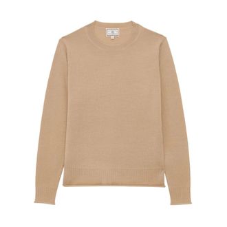 Ines De La Fressange Dames, Truien, Beige, Maat: S Wol