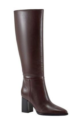 Marc Fisher Perina Knee High Boot in Dark Red at Nordstrom Rack, Size 5 Regular Calf