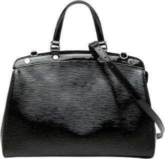 Louis Vuitton Pre-owned Handbags, female, Black, Size: ONE SIZE Pre-owned Epi Electric Blair MM Patent Leather Handbag