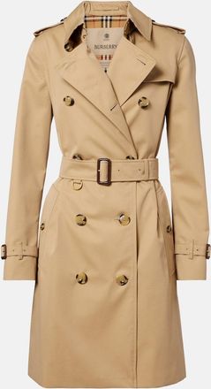 Burberry Kensington cotton trench coat