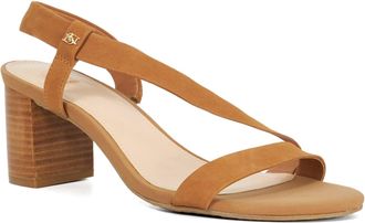 Dune London Ladies JESTERED Open Toe Crossover Strap Sandals Size UK 7 Heeled Sandals Tan