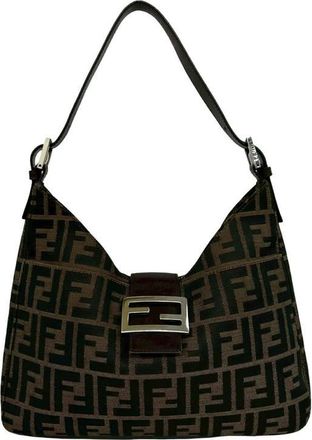 Fendi Pre-owned Fendi Zucca Canvas Shoulder Bag Ladies FI0JRPJ33WPN53ZP