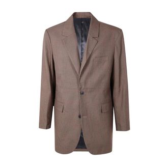 Les Deux Brown Silk Nylon Jacket