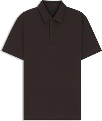 BOSS BECKHAM x polo shirt in cotton and silk