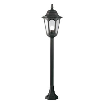 Netlighting Parish 1 Light Outdoor Bollard Lantern Black IP44 E27