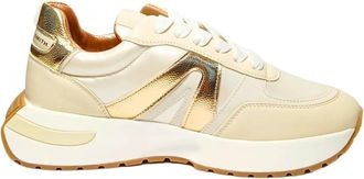 Alexander Smith Hyde Sneaker - Dames - Sneakers - Beige - 40 EU - Leer - Schoenen