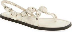 3.1 Phillip Lim Rivet Strappy Sandal in Antique White at Nordstrom Rack, Size 7Us / 37Eu
