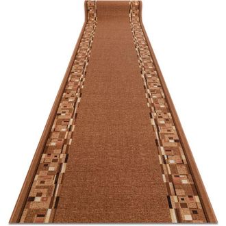 RugsX Rugsx - Alfombra De Pasillo Con Refuerzo De Goma Bombay Beige Oscuro 67cm Beige 67x770 Cm