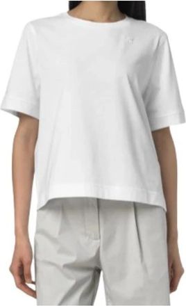 K-Way Selune Jersey - Dames - T-shirts - Wit - XL - Katoen - Tops
