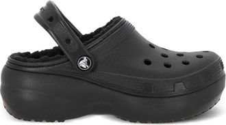 Crocs Clogs Classic con suola rialzata - Nero