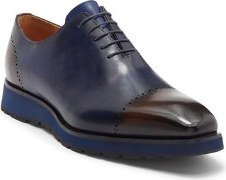 Maison Forte Diesel Wholecut Oxford in Brown/Navy at Nordstrom Rack, Size 11.5