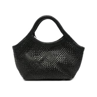 Ibeliv Pure Medium Tote Bag - Dames - Tassen - Zwart - Maat: ONE Size Leer