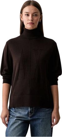 A|X Armani Exchange Mujer, Jerseys, Marr&oacute;n, Talla: XS