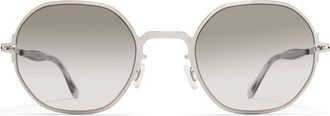 Mykita Santana 051 Mens Sunglasses Silver Size 48