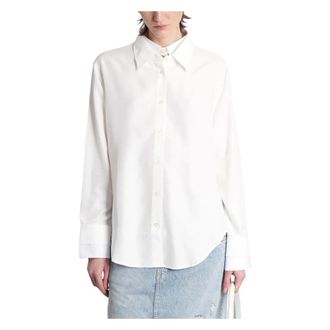 Acne Studios Shirts, female, White, Size: S Layered Button-Up