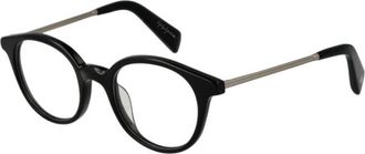 Yohji Yamamoto Cat Eye Acetaat Optische Monturen - unisex - Brillen - Zwart - ONE Size - Accessoires