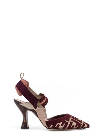 Fendi Colibr&igrave; Ff Fabric Pumps
