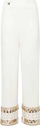 Philipp Plein Cady High Waist Trouser Studs