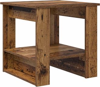 vidaXL Mesa De Caf&eacute; Madera Vieja 51 X 50 X 50 Cm Madera De Ingenier&iacute;a Vidaxl