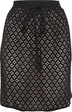 See By Chloé Gonna con motivo geometrico - Nero