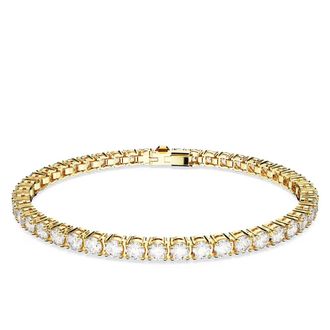 Swarovski Pulsera Tennis Matrix - Accessories - unisex - Amarillo - ONE SIZE