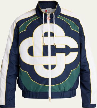 Casablanca Mens CC Logo Windbreaker Jacket