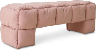 HKliving Puffy Lobby Bank, 140 cm, blush