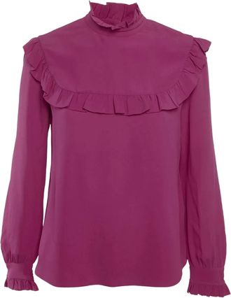 Missoni Blouse met ruches - Roze